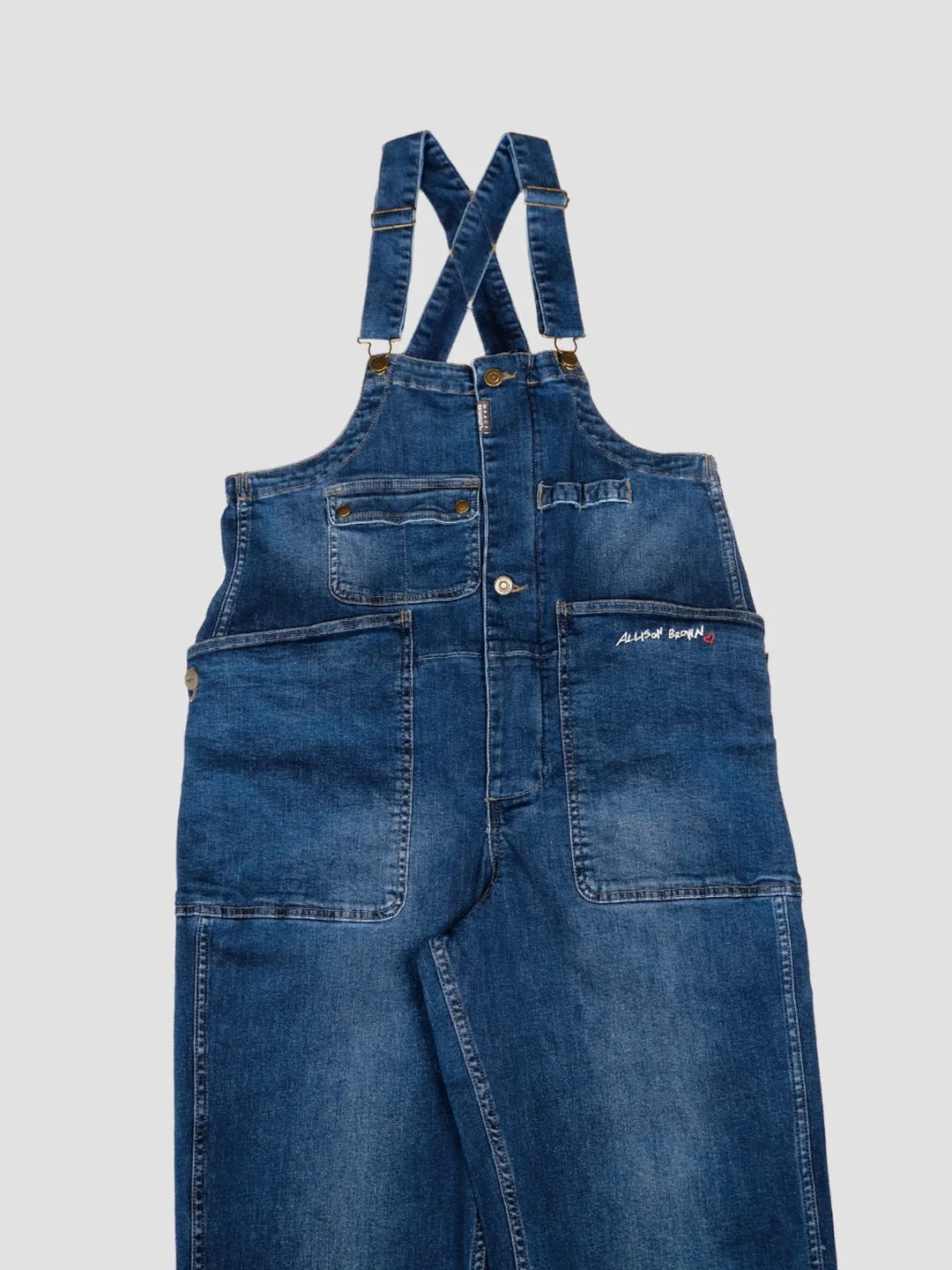ALLISON BROWN  Embroidery Logo Overall