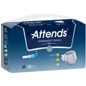 Attends Overnight Breathable Brief