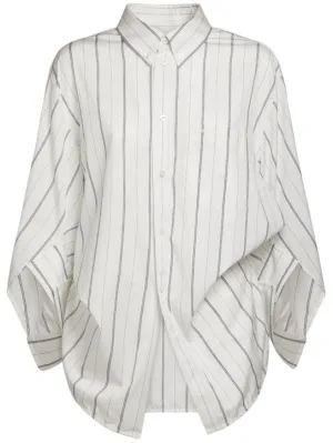 Balenciaga   Wing cotton poplin shirt 