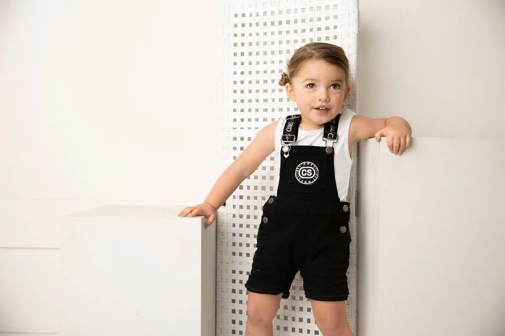 Billie Detailed Overall - Black