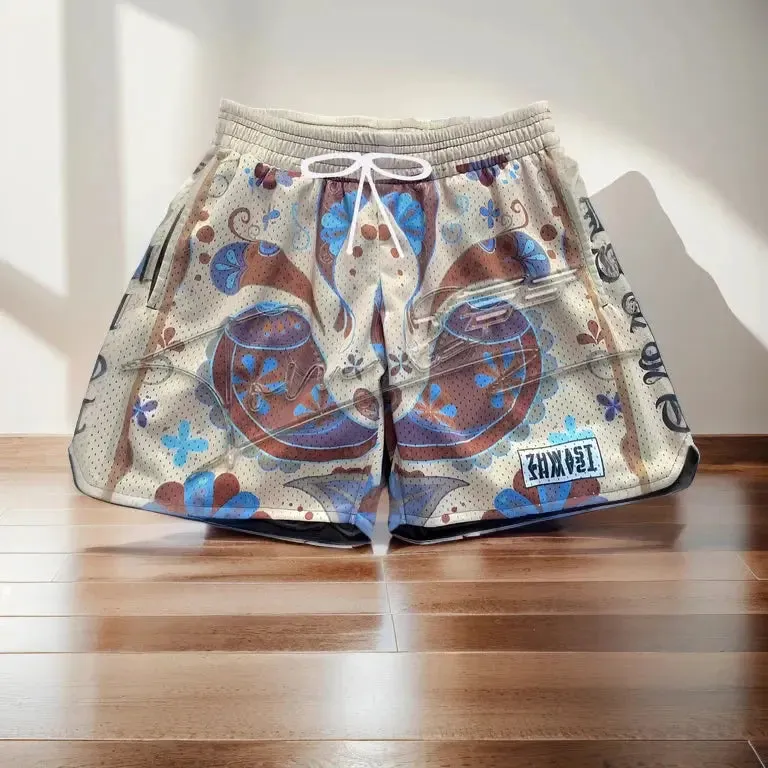Breathable Men's Luxury Summer Sports Shorts - 3XL