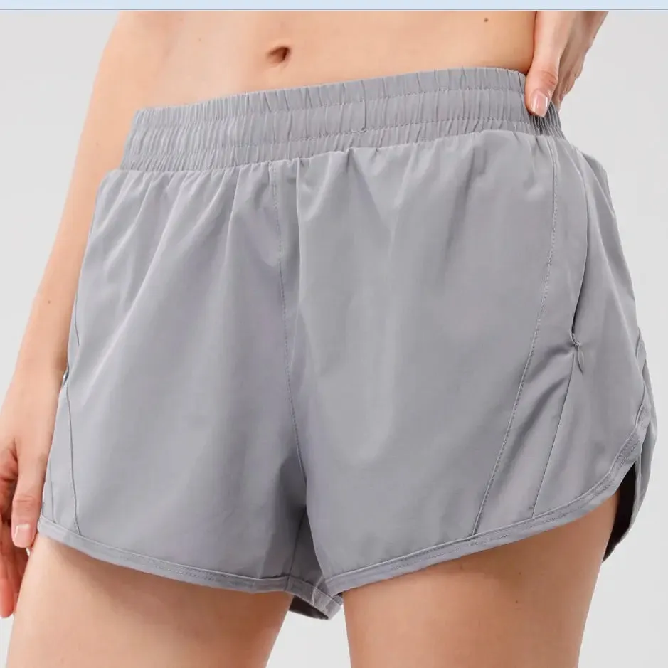 Breathable Women's Running Shorts with Pockets