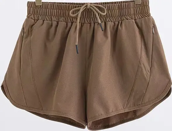 Breathable Women's Running Shorts with Pockets
