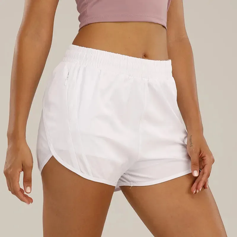 Breathable Women's Running Shorts with Pockets