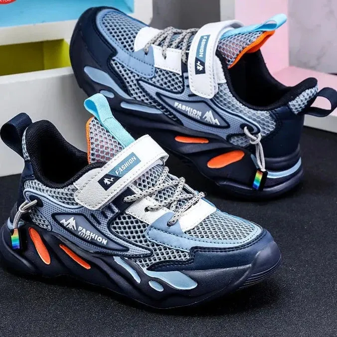 Children Non-slip Comfort Breathable Mesh Shoes