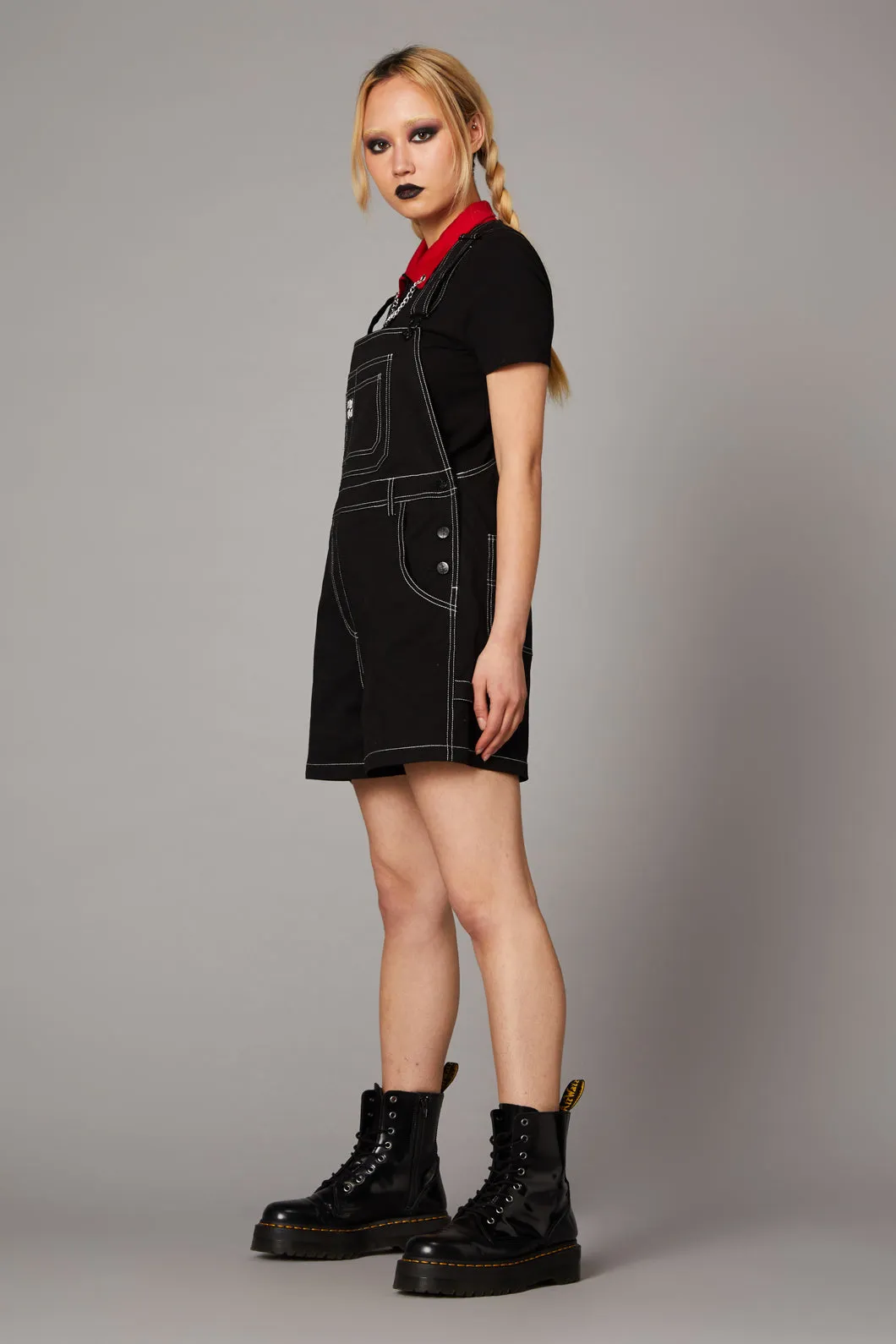 Contrast Stitch Overall