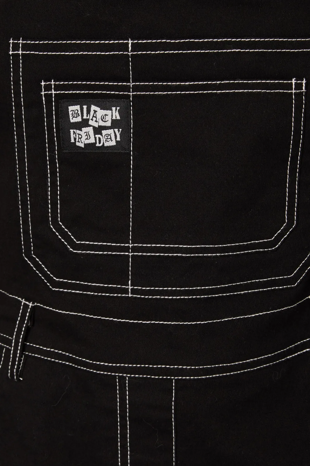 Contrast Stitch Overall