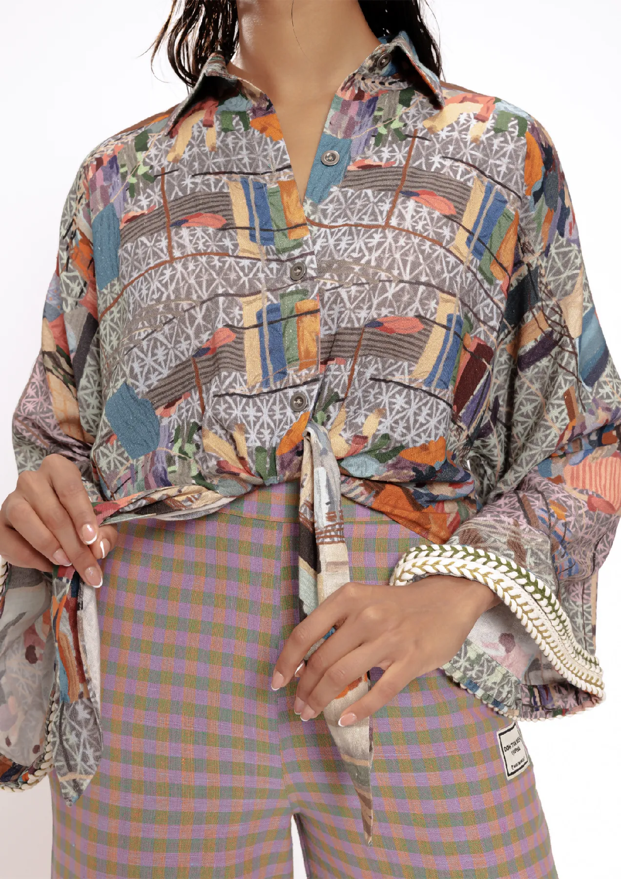 DHULAI CAPE SHIRT