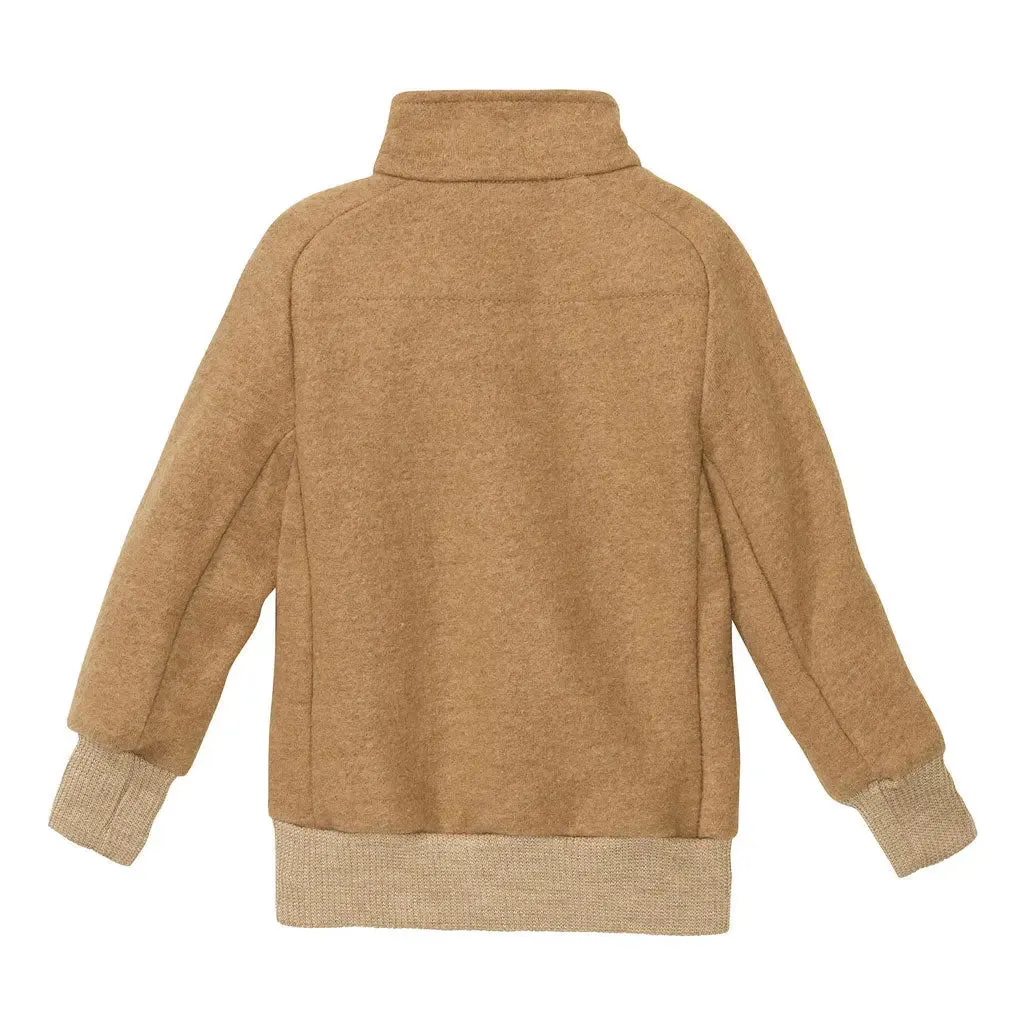 Disana Merino Wool Half-Zipper Sweater