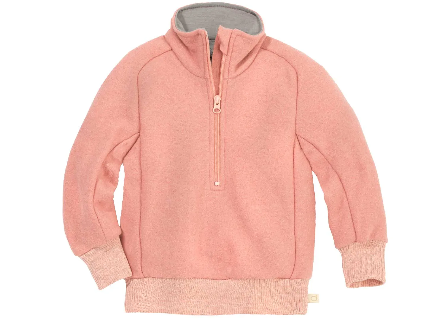 Disana Merino Wool Half-Zipper Sweater