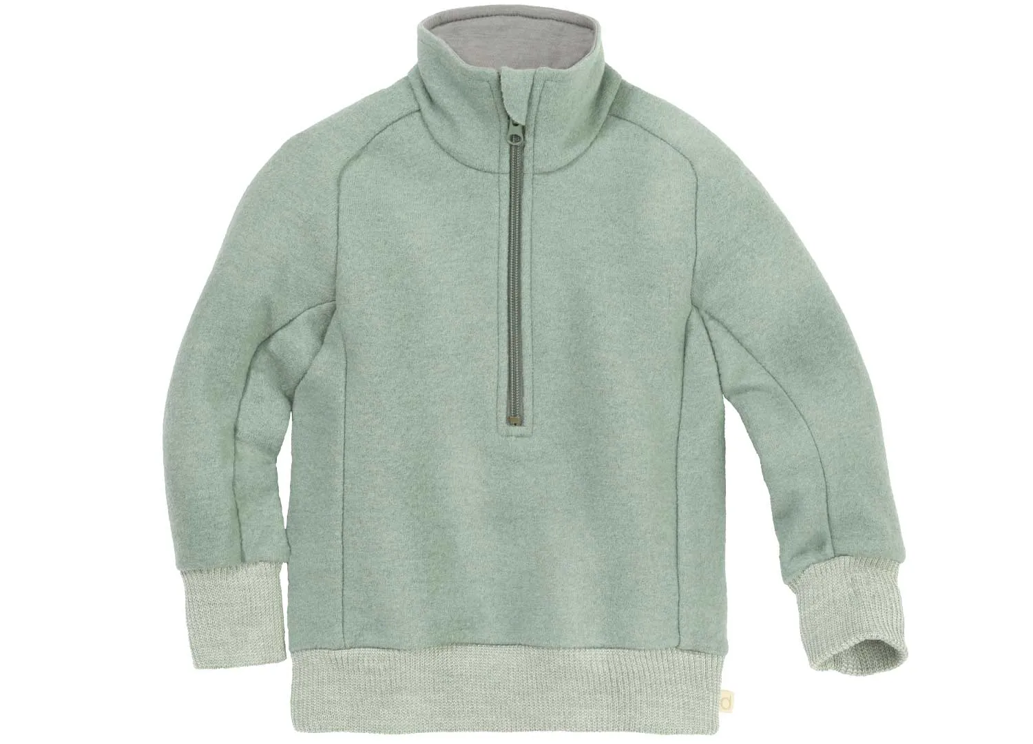 Disana Merino Wool Half-Zipper Sweater