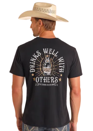 Drinks Well With Others Men's T-Shirt