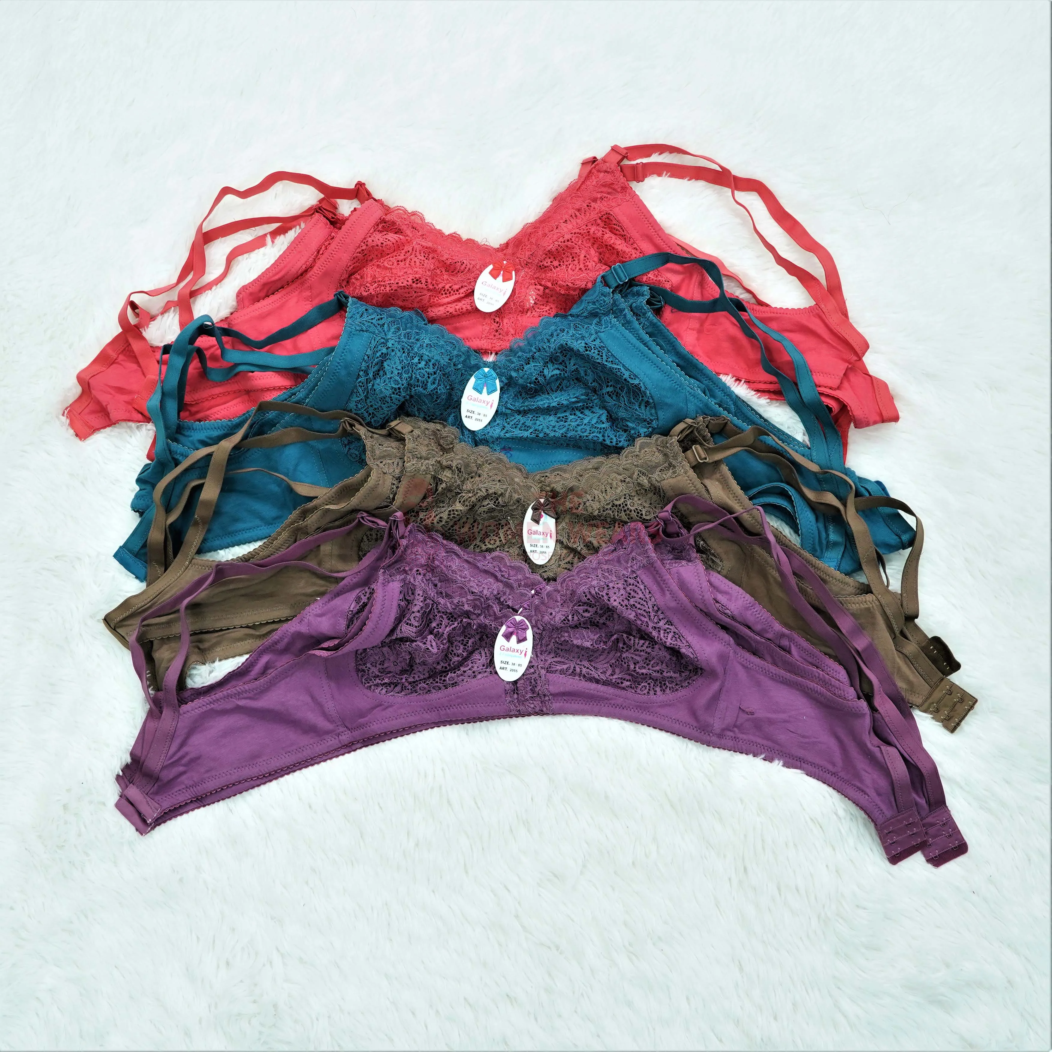 Galaxy Breathable Non Padded Net Bra (2055)