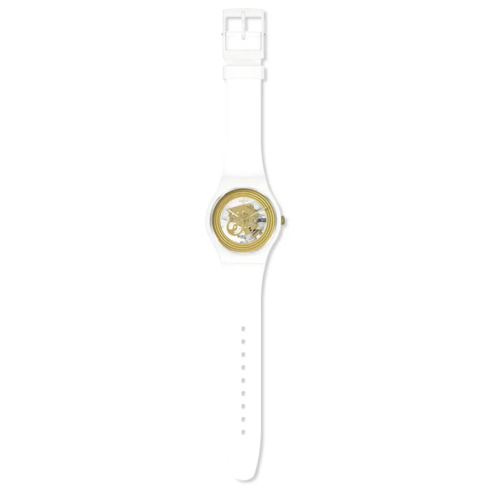 Golden Rings White