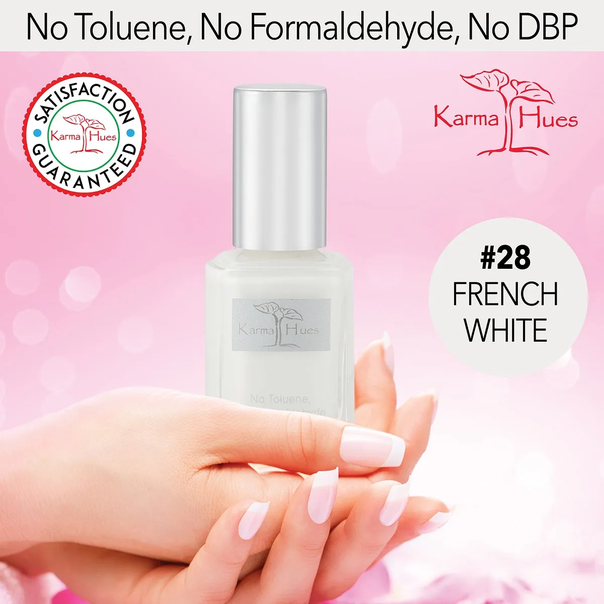 Karma Naturals Nail Polish - French White