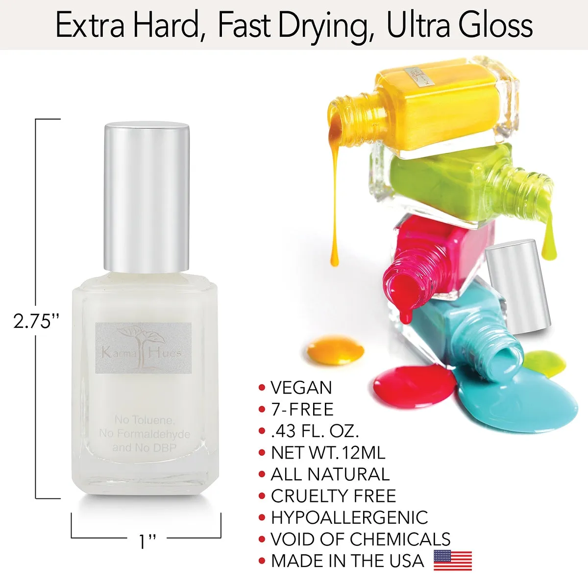 Karma Naturals Nail Polish - Whitecaps on the Hudson