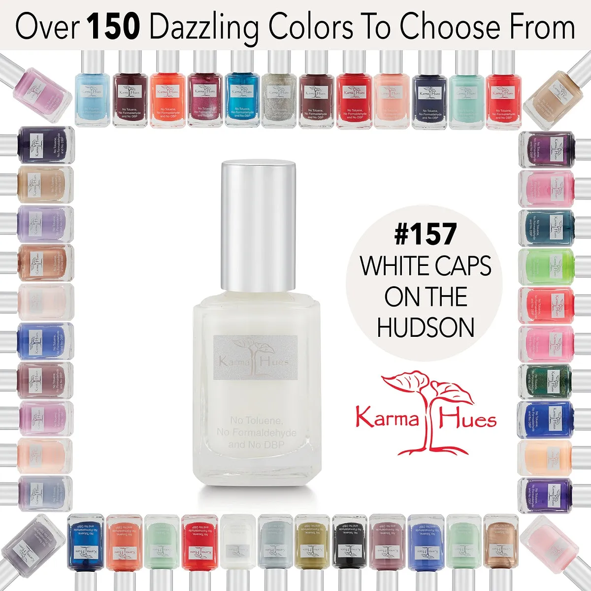 Karma Naturals Nail Polish - Whitecaps on the Hudson