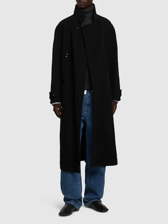 Lemaire   Wool blend wrap coat 
