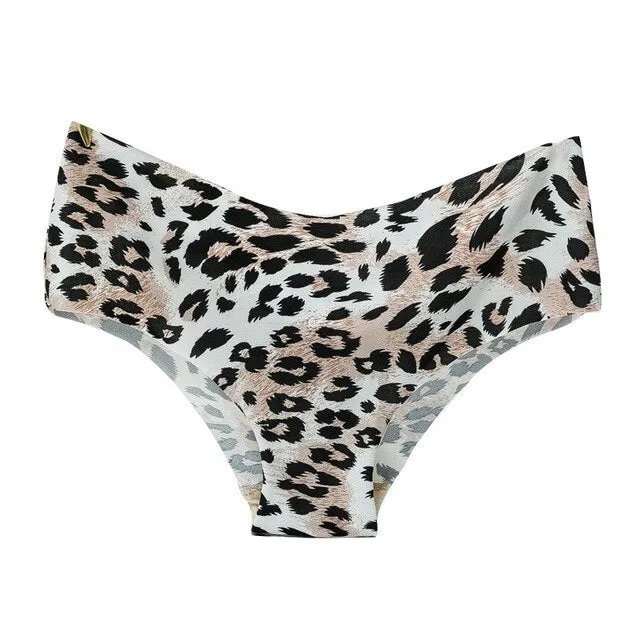 Leopard Briefs Print Breathable Panties