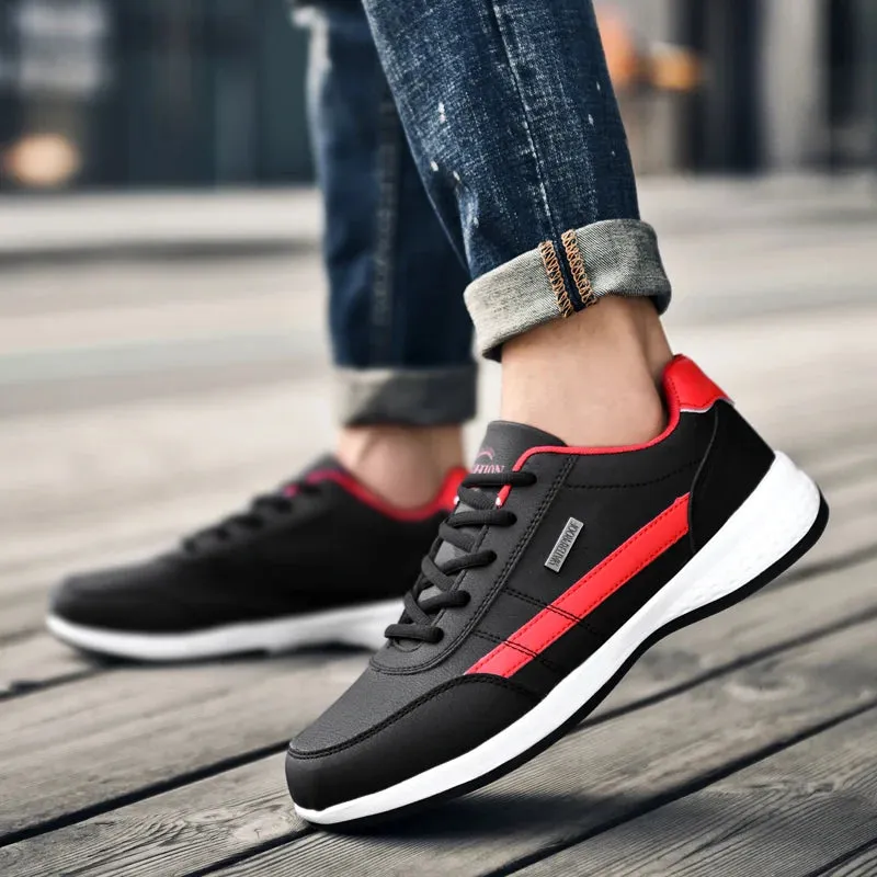 Men's Leather Lightweight Breathable Shoes