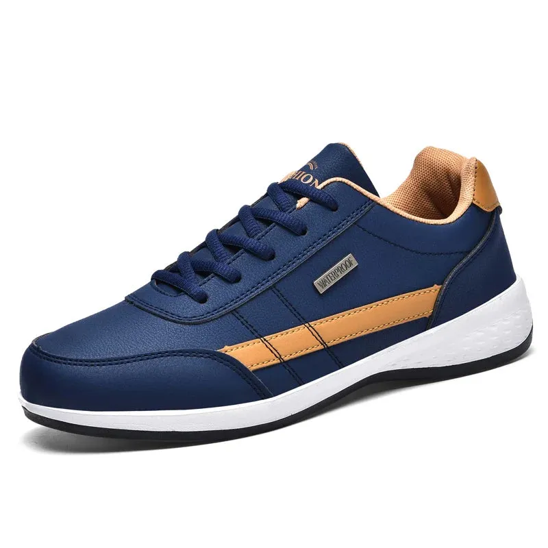 Men's Leather Lightweight Breathable Shoes