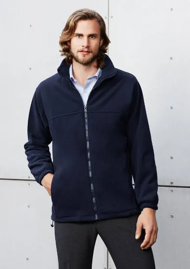 Mens Plain Micro Fleece Jacket (BZ-PF630)