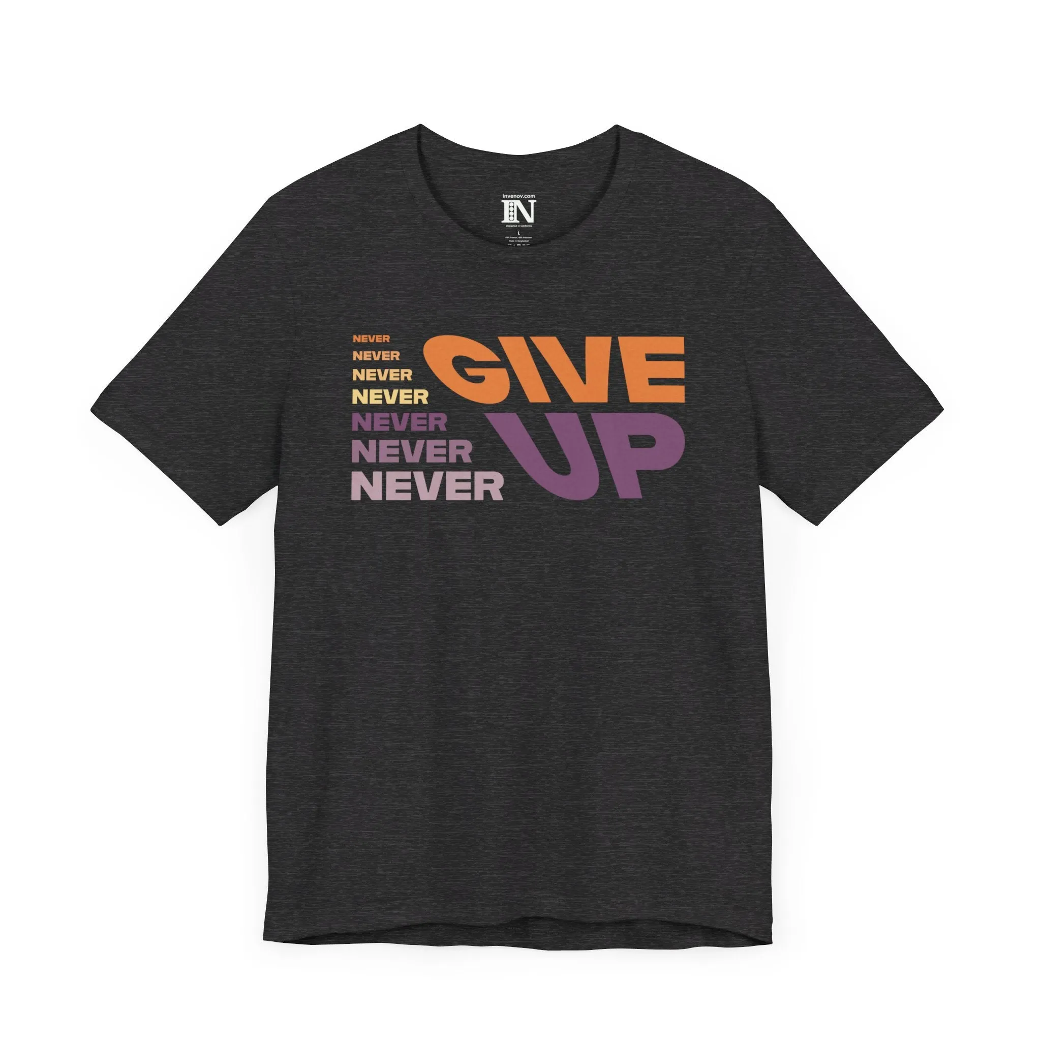 Never Give Up Shirt, Power Shirt, Cancer Shirt, Motivational Shirt, Don't Give Up Shirt, Inspirational Shirt, Supportive Shirt