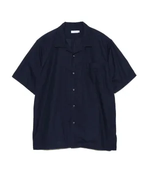 Open Collar Panama S/S Shirt