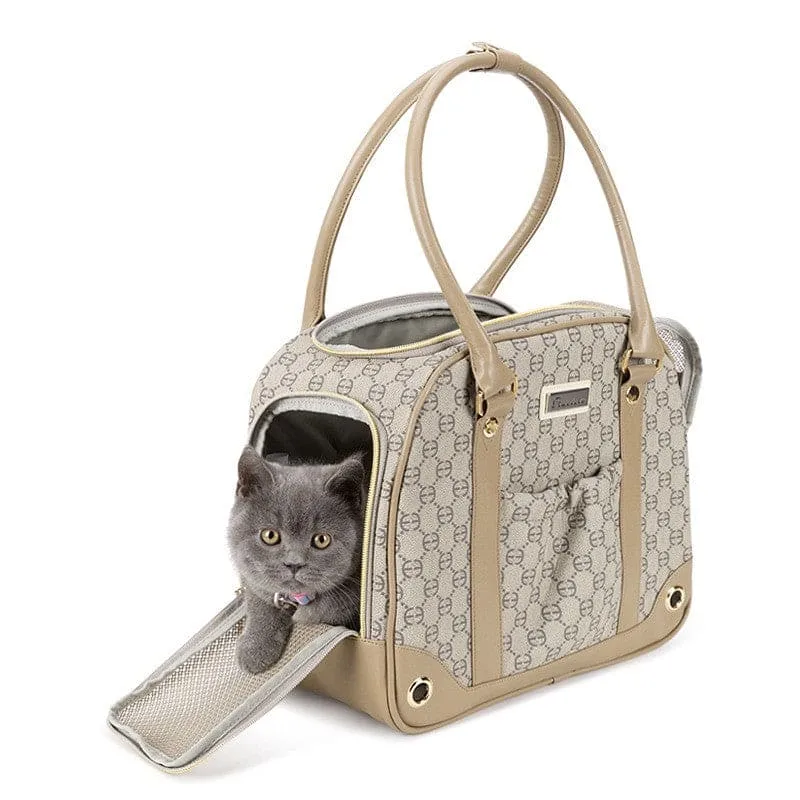 Pet Dog Cat Hollow Breathable Handbag