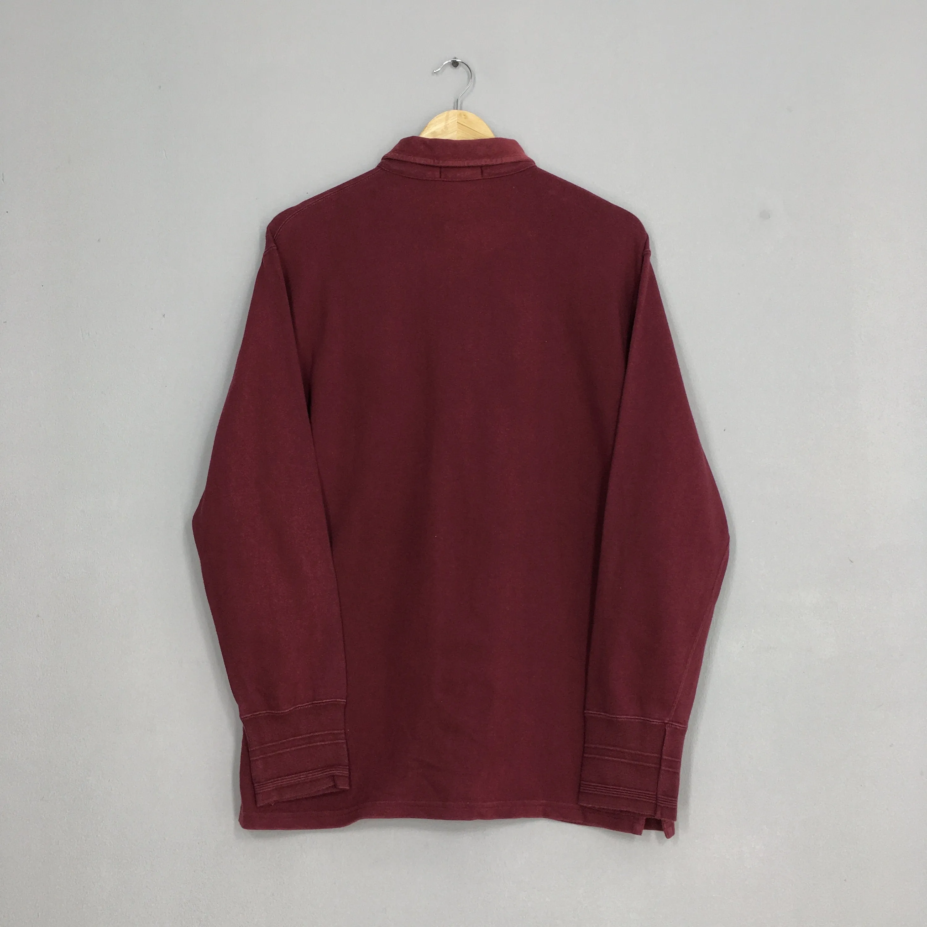 Polo Ralph Lauren Rugby Burgundy Shirt Medium