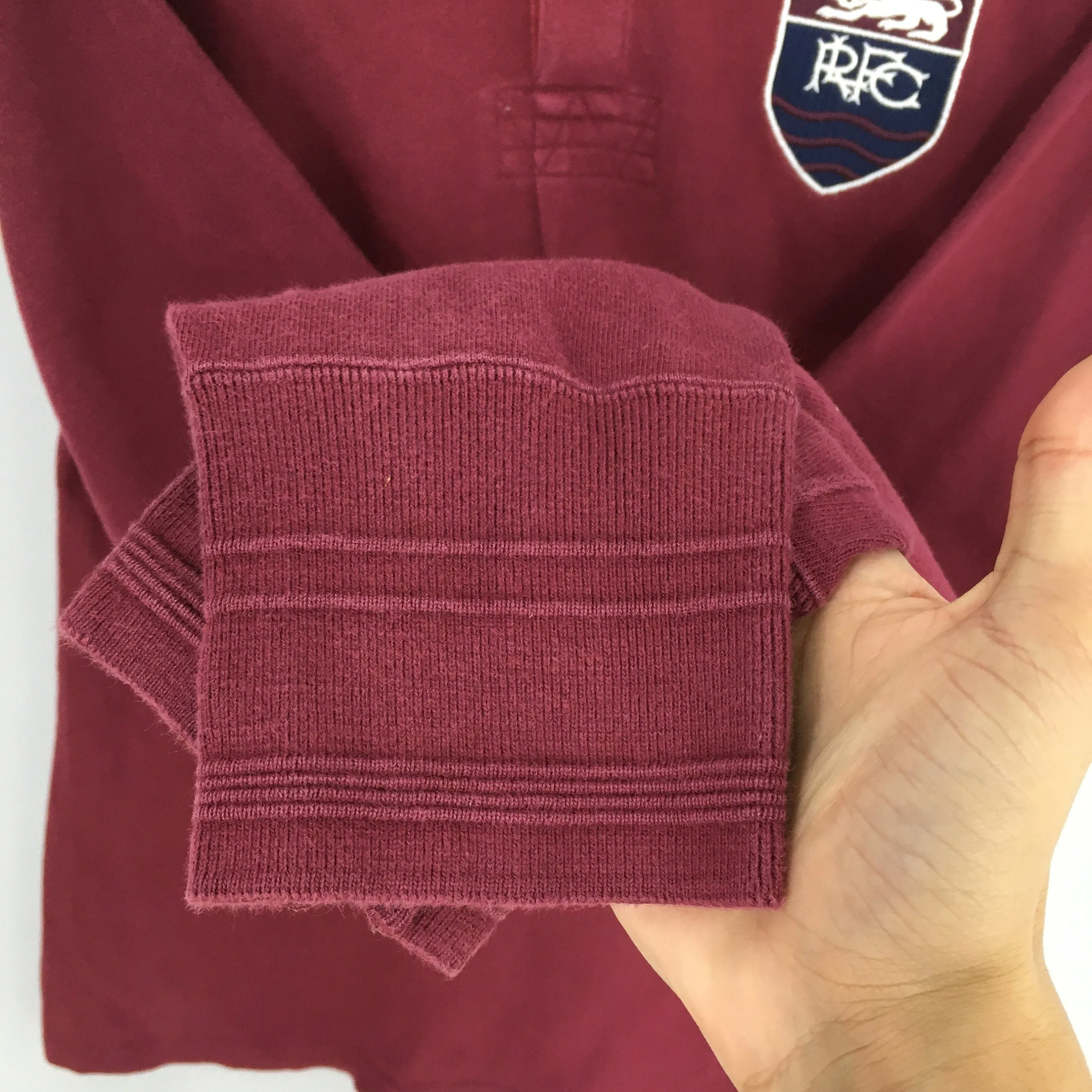 Polo Ralph Lauren Rugby Burgundy Shirt Medium