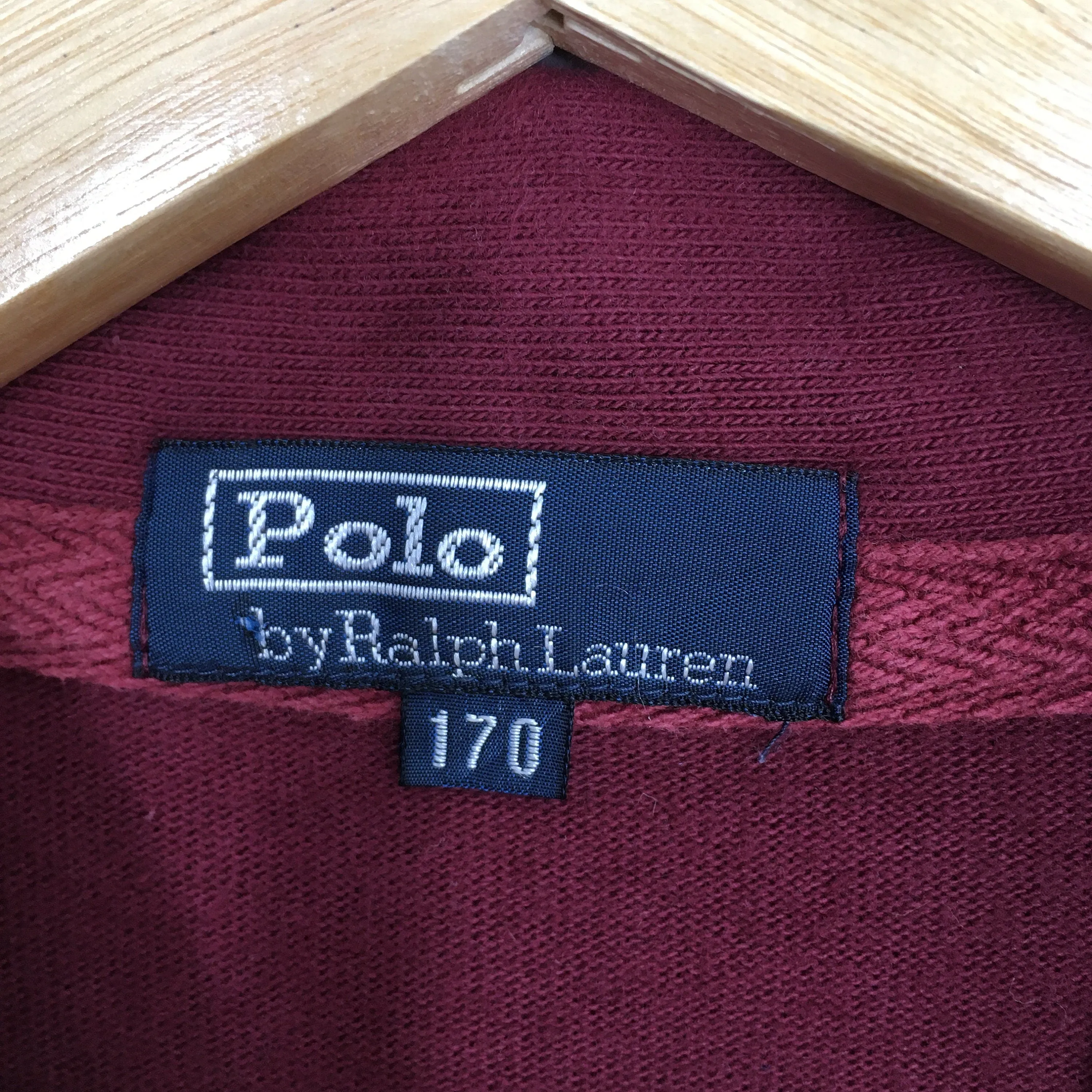Polo Ralph Lauren Rugby Burgundy Shirt Medium