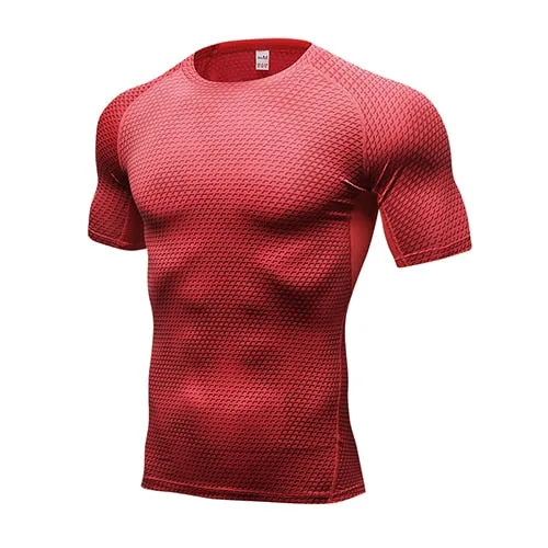 Quickly Dry Breathable  Fitness T-Shirt