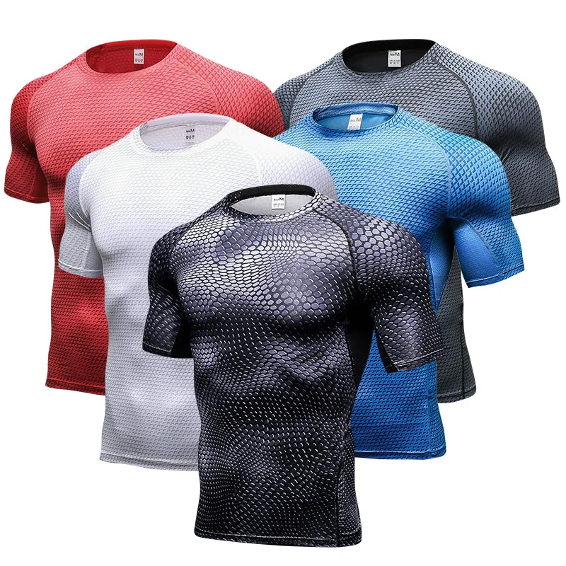 Quickly Dry Breathable  Fitness T-Shirt