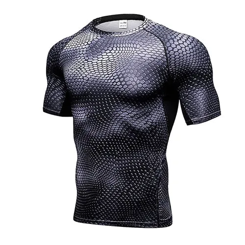 Quickly Dry Breathable  Fitness T-Shirt
