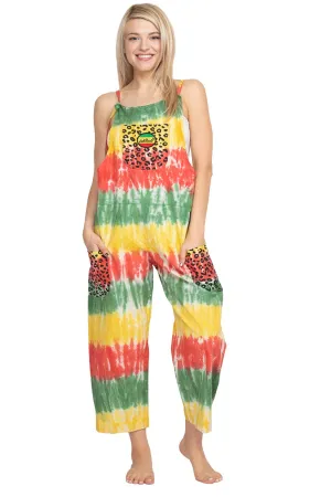 Rasta Tie-Dye Overall