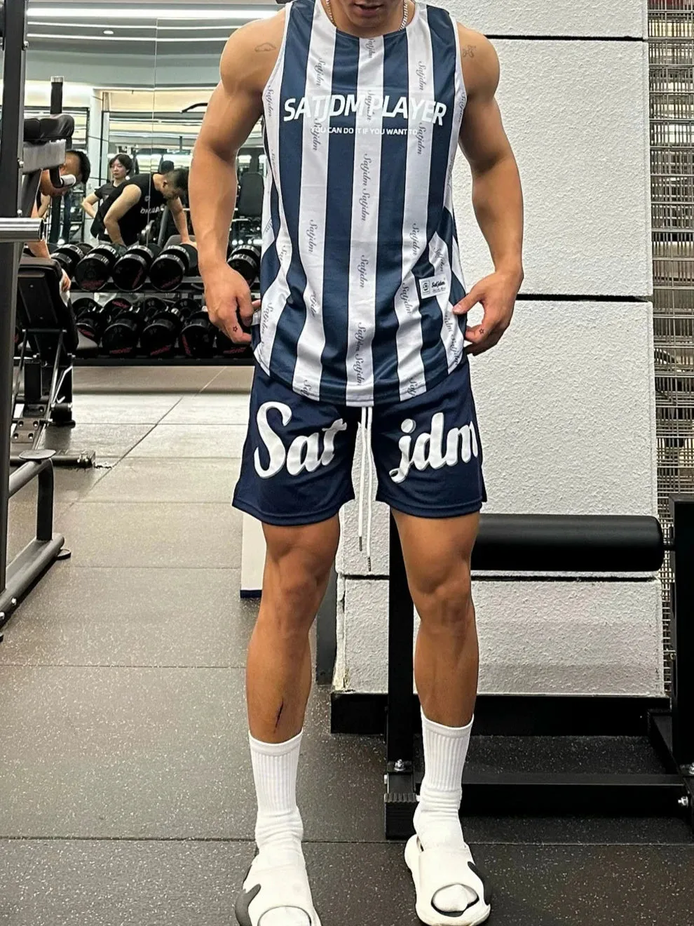 SATJDM Breathable Basketball Football Training T-Shirt for Gym, American Style