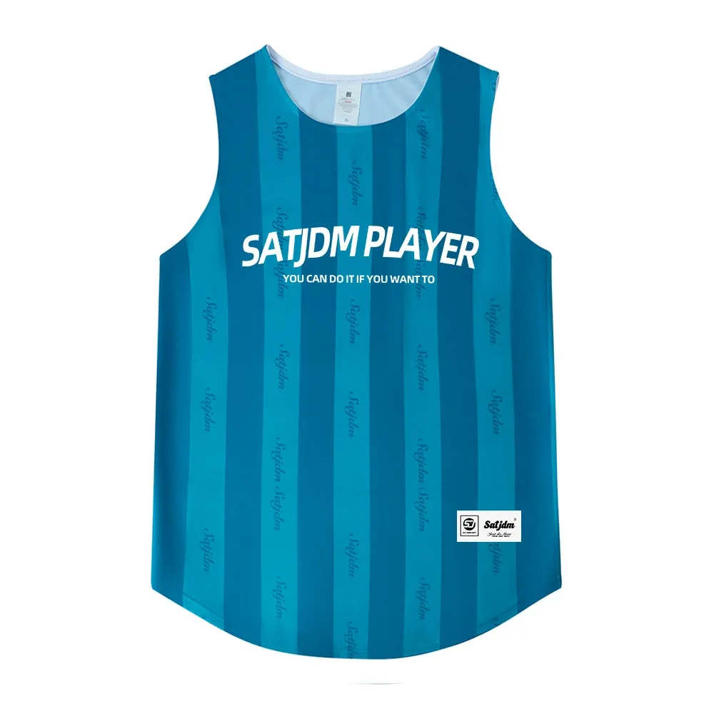SATJDM Breathable Basketball Football Training T-Shirt for Gym, American Style