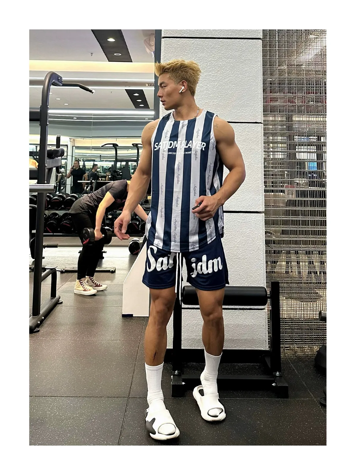 SATJDM Breathable Basketball Football Training T-Shirt for Gym, American Style