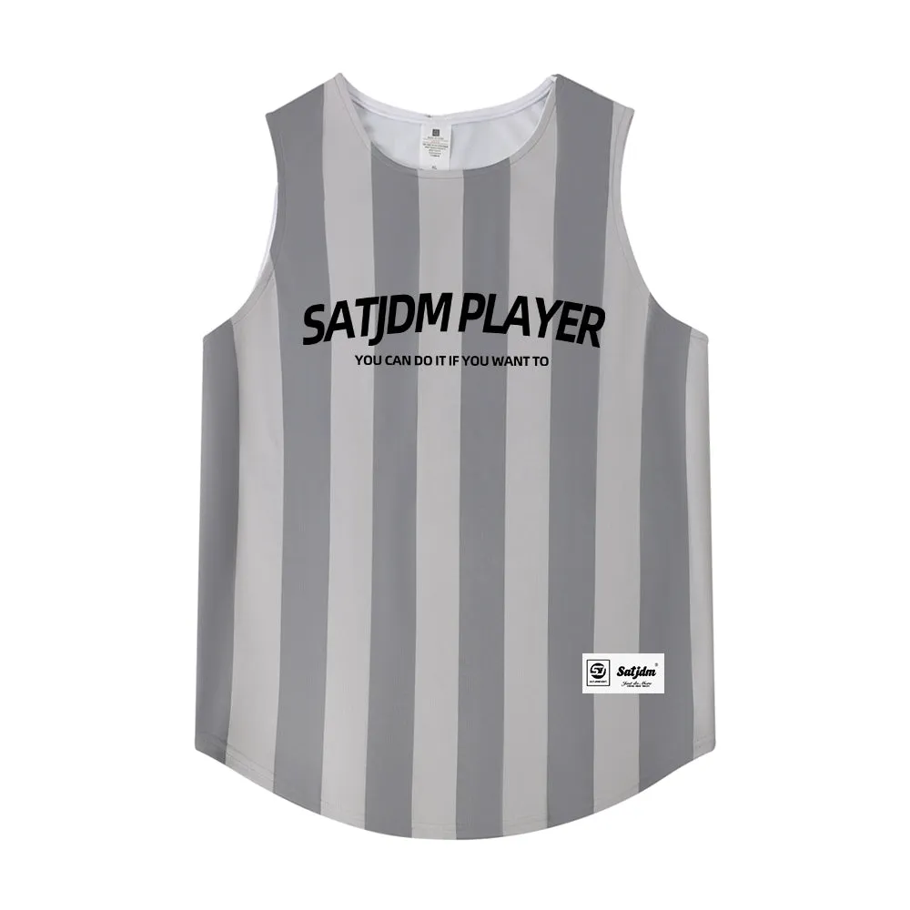 SATJDM Breathable Basketball Football Training T-Shirt for Gym, American Style