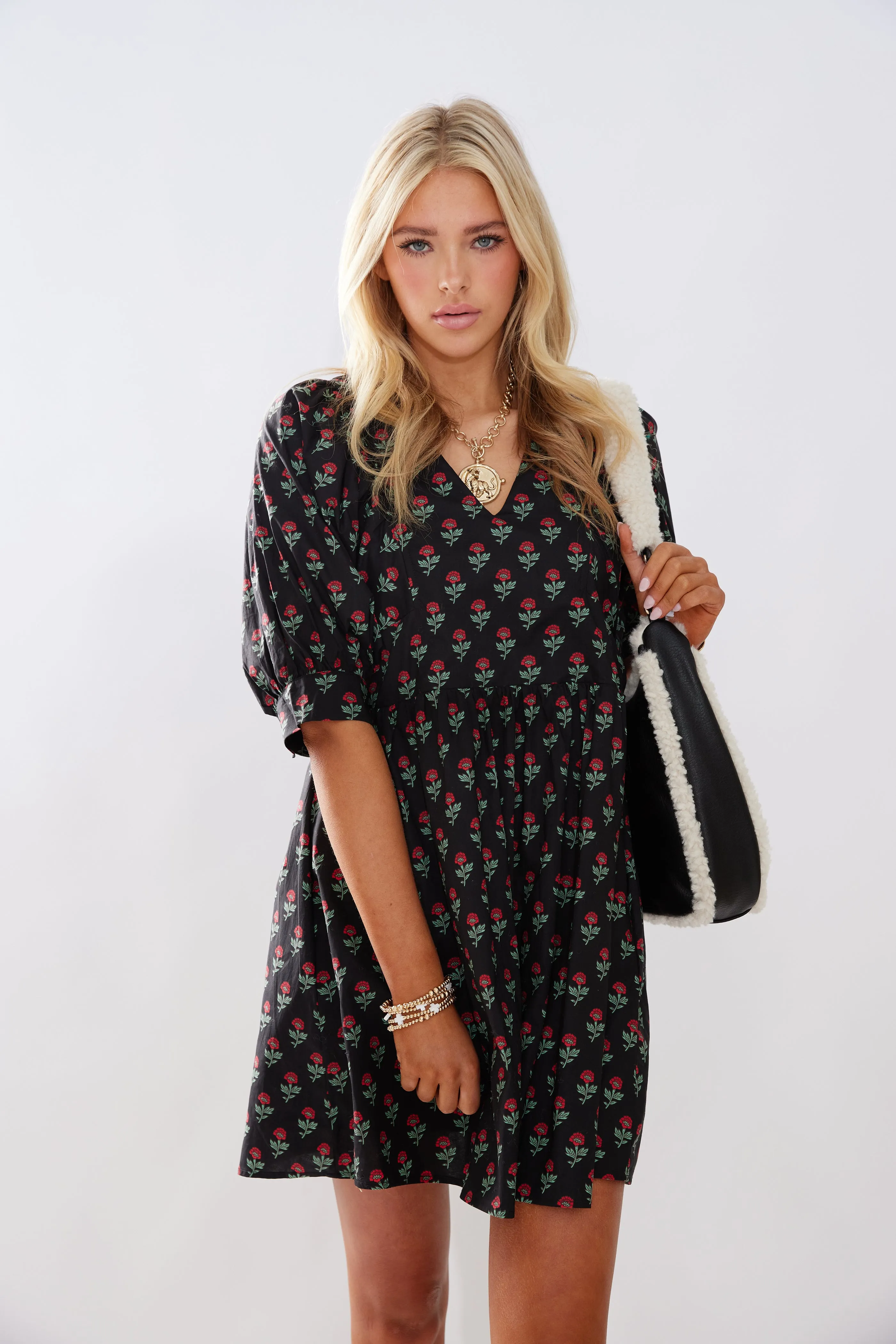 Sophie Floral Mini Dress