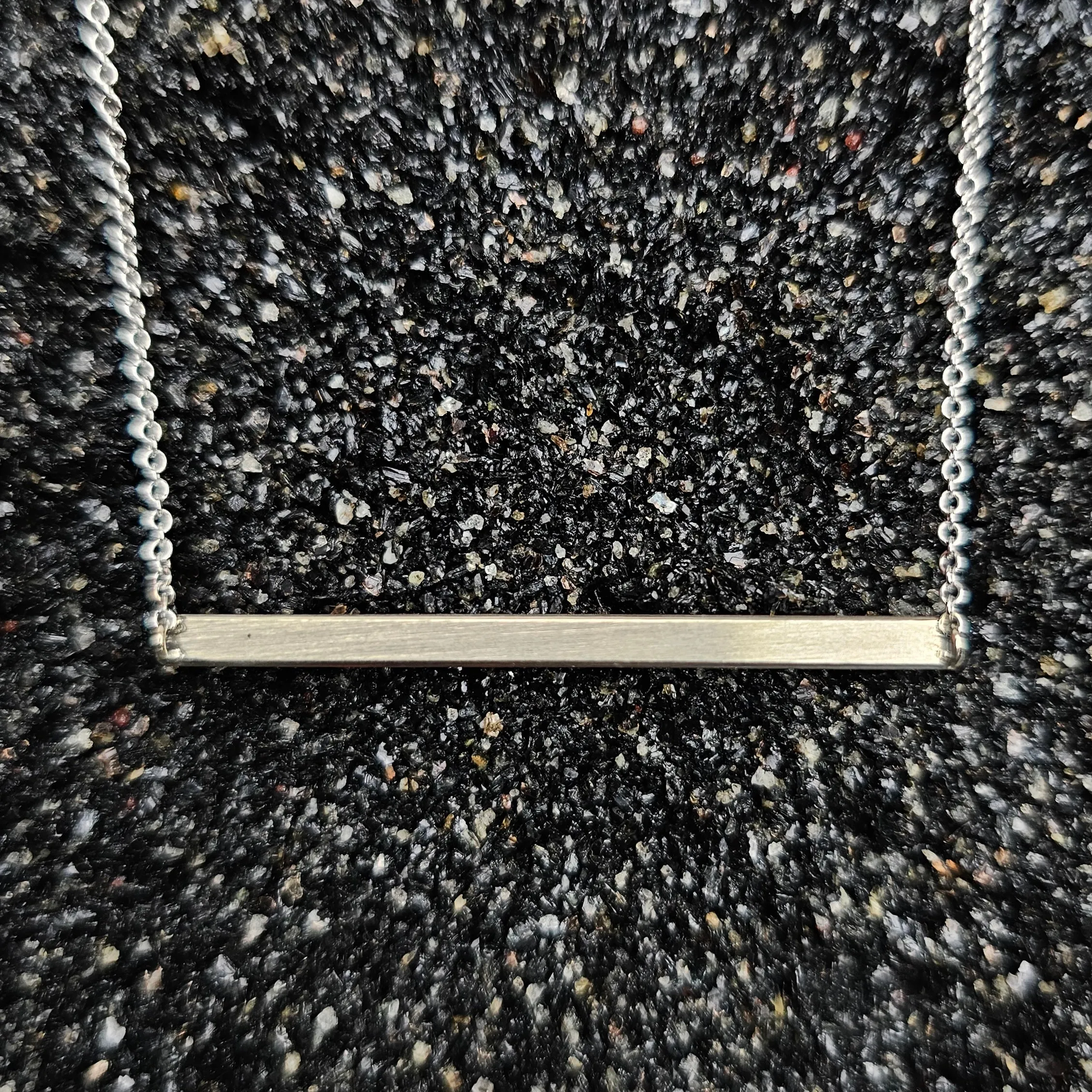 The Unparalleled Necklace (White Mother of Pearl & 14k White Gold)