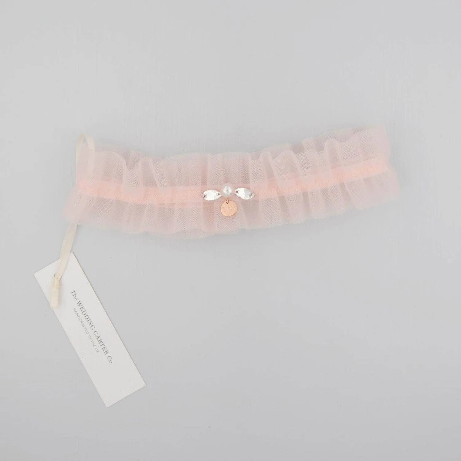 Tulle wedding garter (various colours) - 'Tallé'