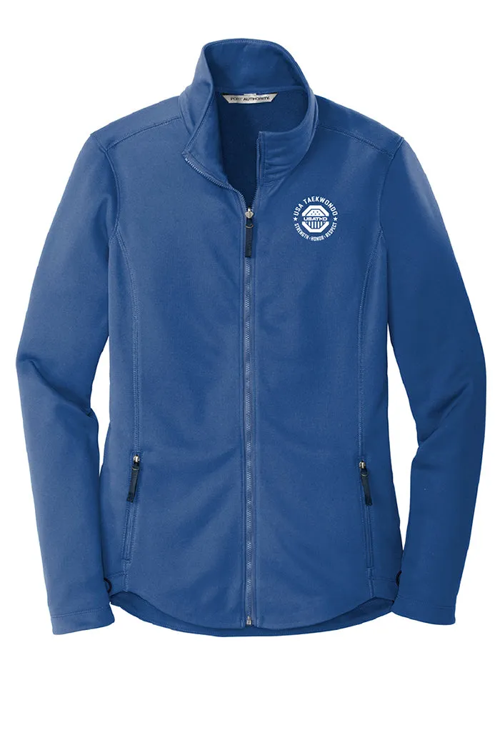 USATKD Ladies Emblem Smooth Fleece Jacket