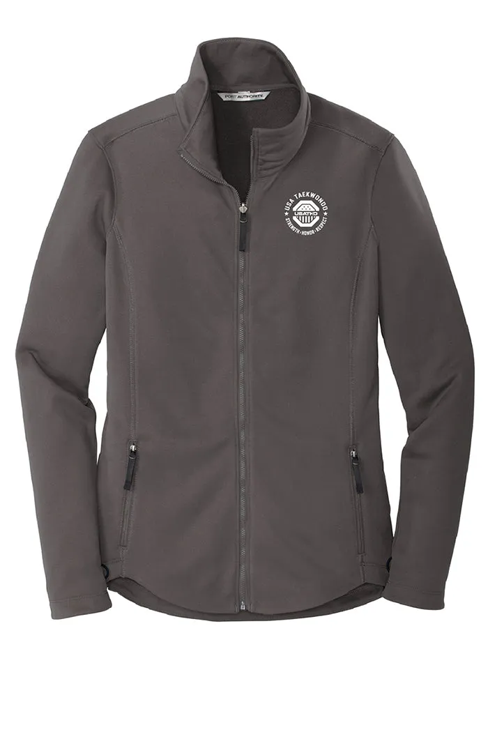 USATKD Ladies Emblem Smooth Fleece Jacket